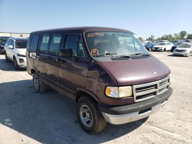 2B6HB21X7VK551900 - 1997 DODGE RAM VAN B2 MAROON photo 1