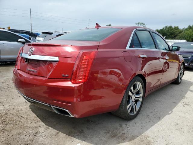 1G6AV5S82E0147145 - 2014 CADILLAC CTS VSPORT RED photo 4