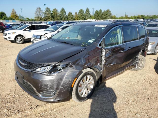 2C4RC1BG2HR543222 - 2017 CHRYSLER PACIFICA T GRAY photo 2