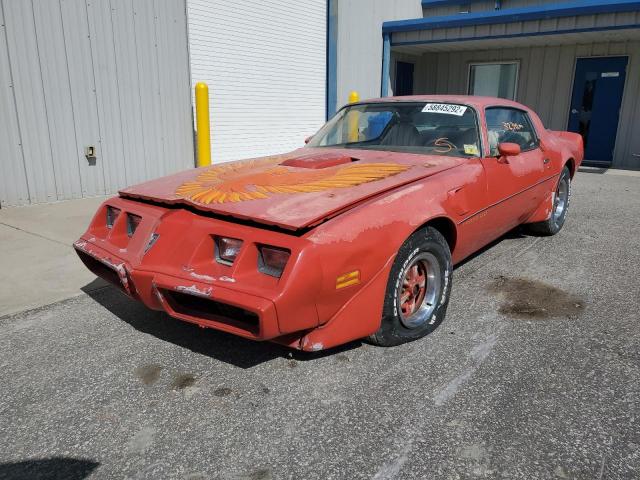 2W87W9N161403 - 1979 PONTIAC TRANS AM RED photo 2