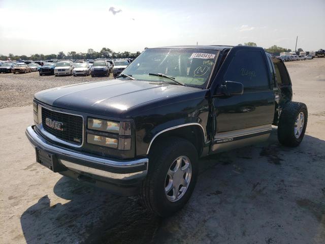 1GKEK13RXXR513220 - 1999 GMC YUKON BLACK photo 2