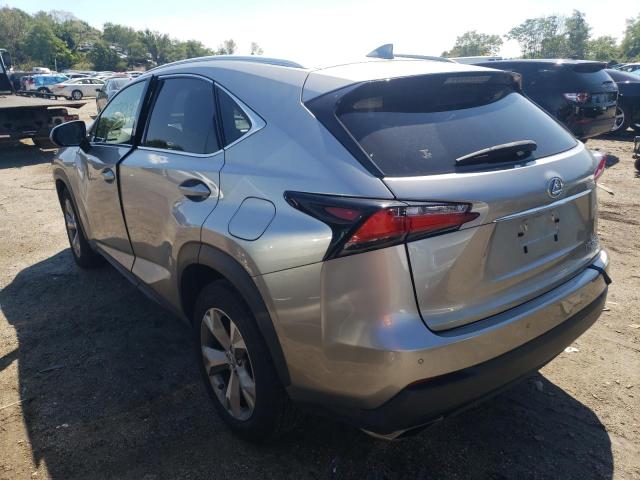 JTJBARBZ0H2122991 - 2017 LEXUS NX 200T BA SILVER photo 3