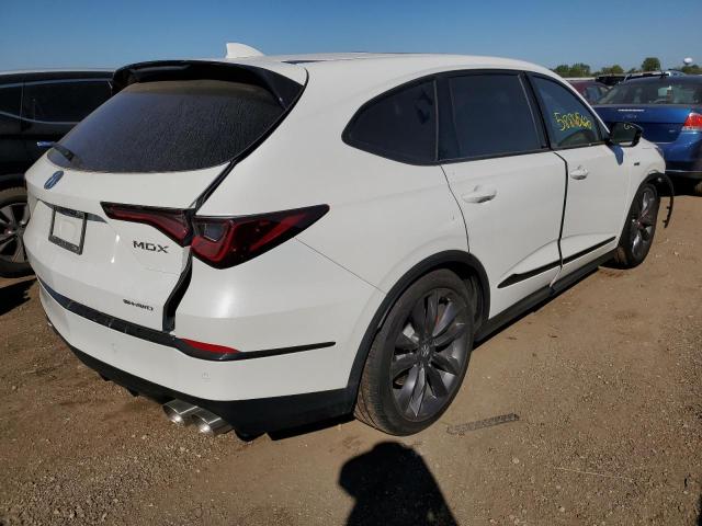 5J8YD8H91NL001285 - 2022 ACURA MDX TYPE S WHITE photo 4