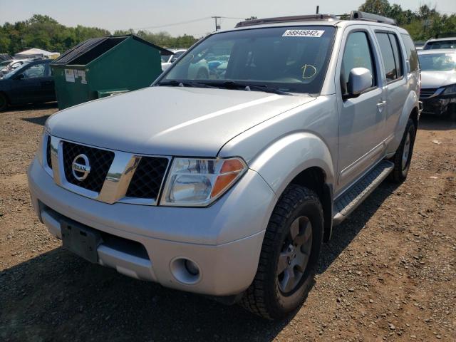 5N1AR18W07C624037 - 2007 NISSAN PATHFINDER SILVER photo 2