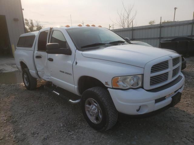 3D7KU28C23G820819 - 2003 DODGE RAM 2500 S WHITE photo 1