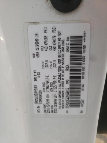 3D7KU28C23G820819 - 2003 DODGE RAM 2500 S Ağ foto 10
