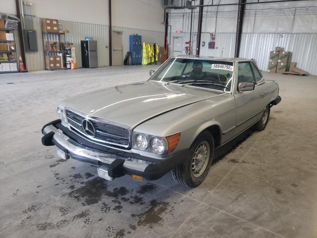 10704412032553 - 1976 MERCEDES-BENZ 450 SL SILVER photo 2