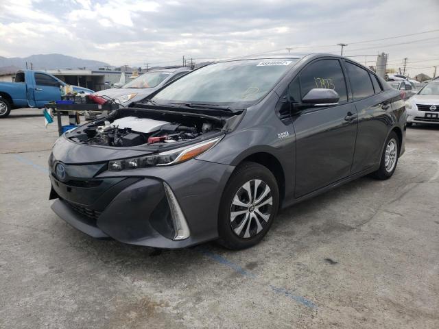 JTDKARFP7L3150768 - 2020 TOYOTA PRIUS PRIM 灰色 照片 2
