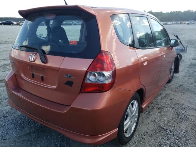 JHMGD38697S032231 - 2007 HONDA FIT S  照片 4