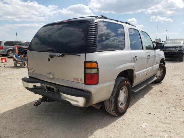 1GKEC13V95R256459 - 2005 GMC YUKON CREAM photo 4