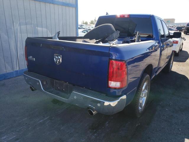 1C6RR6GT4HS501271 - 2017 RAM 1500 SLT BLUE photo 4