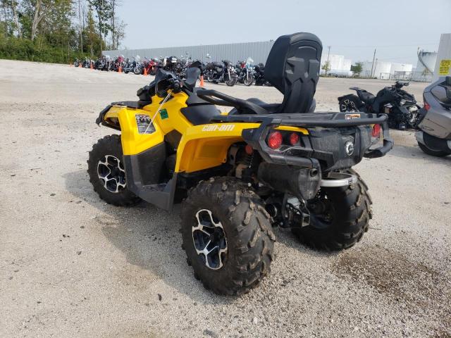 3JBLPAK24FJ000350 - 2015 CAN-AM OUTLANDER YELLOW photo 3