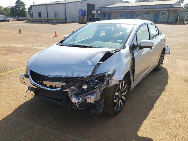 19XFB2F96FE011946 - 2015 HONDA CIVIC EXL Gümüş foto 2