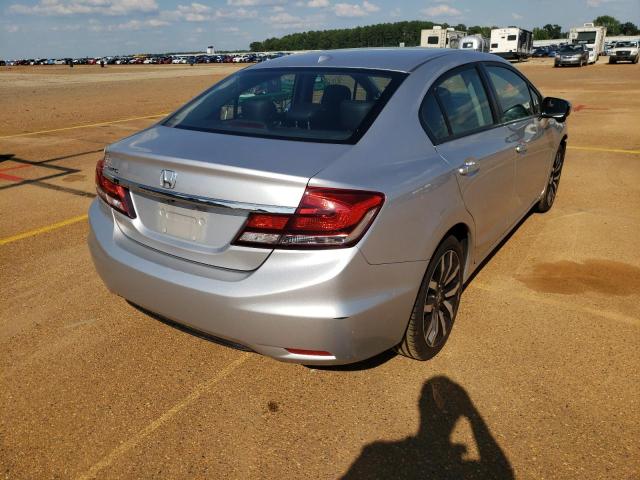 19XFB2F96FE011946 - 2015 HONDA CIVIC EXL Gümüş foto 4