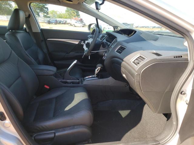 19XFB2F96FE011946 - 2015 HONDA CIVIC EXL Gümüş foto 5