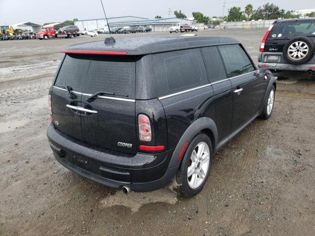 WMWZF3C54BTY00099 - 2011 MINI COOPER CLU BLACK photo 4