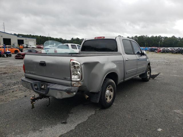 5TBET34196S549941 - 2006 TOYOTA TUNDRA DOU SILVER photo 4