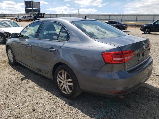 3VW2K7AJ6FM217977 - 2015 VOLKSWAGEN JETTA BASE Մոխրագույն լուսանկար 3