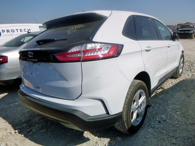 2FMPK3G98MBA23122 - 2021 FORD EDGE SE WHITE photo 4