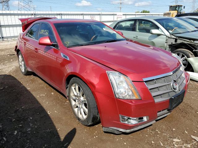 1G6DT57V490166674 - 2009 CADILLAC CTS HI FEA MAROON photo 1