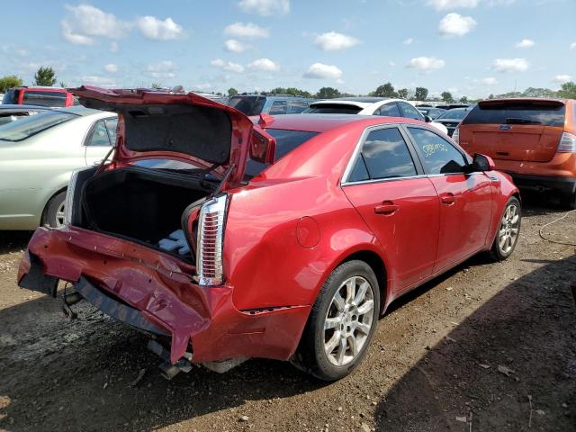 1G6DT57V490166674 - 2009 CADILLAC CTS HI FEA MAROON photo 4