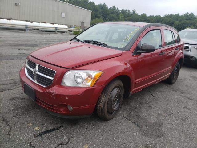 1B3HB48B18D788299 - 2008 DODGE CALIBER SX RED photo 2