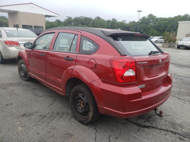 1B3HB48B18D788299 - 2008 DODGE CALIBER SX RED photo 3