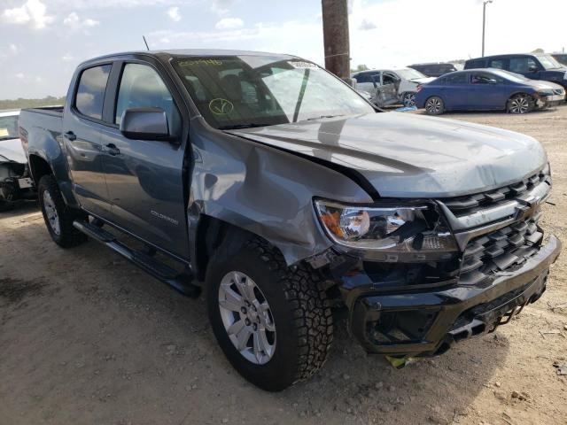 1GCGSCEA6M1201946 - 2021 CHEVROLET COLORADO L GRAY photo 1