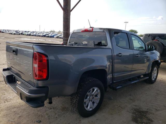 1GCGSCEA6M1201946 - 2021 CHEVROLET COLORADO L GRAY photo 4