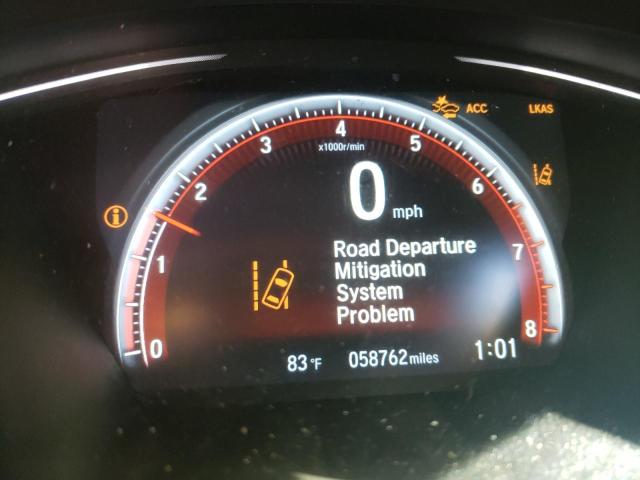 SHHFK7H90JU200989 - 2018 HONDA CIVIC SPOR CHARCOAL photo 8