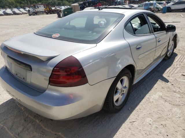 2G2WP582461279169 - 2006 PONTIAC GRAND PRIX SILVER photo 4