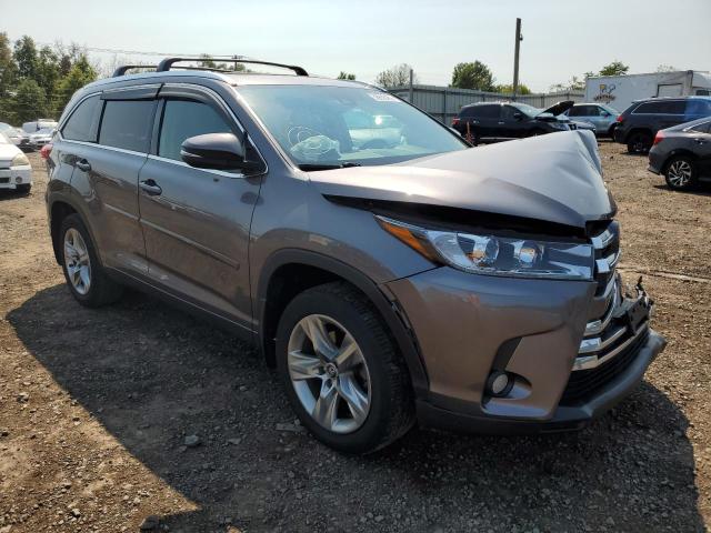 5TDDZRFH6JS904748 - 2018 TOYOTA HIGHLANDER GRAY photo 1