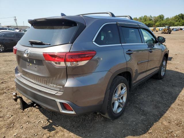 5TDDZRFH6JS904748 - 2018 TOYOTA HIGHLANDER GRAY photo 4