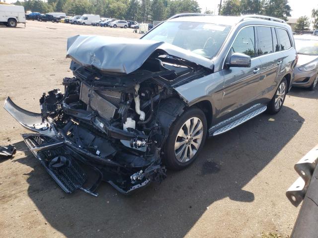 4JGDF6EE6JB011254 - 2018 MERCEDES-BENZ GLS 450 4M GRAY photo 2