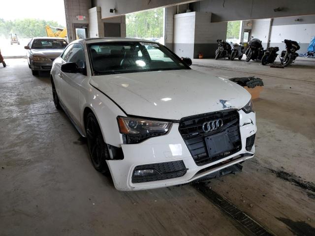 WAUWFAFR2EA021256 - 2014 AUDI A5 PRESTIG WHITE photo 1