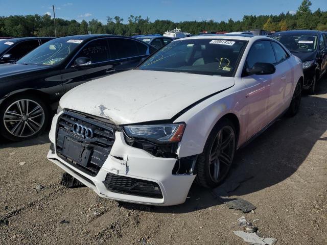 WAUWFAFR2EA021256 - 2014 AUDI A5 PRESTIG WHITE photo 2