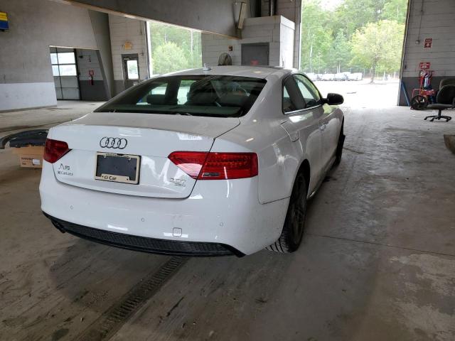 WAUWFAFR2EA021256 - 2014 AUDI A5 PRESTIG WHITE photo 4