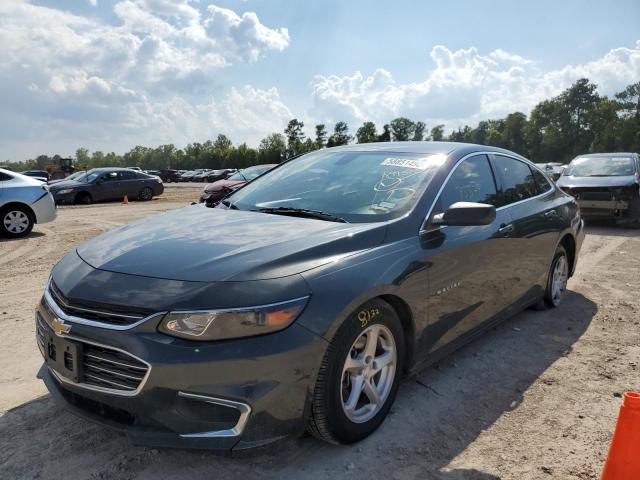 1G1ZB5ST7JF223245 - 2018 CHEVROLET MALIBU LS GRAY photo 2