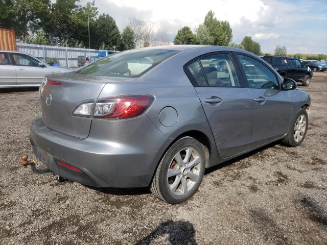 JM1BL1UF6B1397165 - 2011 MAZDA 3 I SILVER photo 4