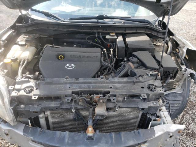 JM1BL1UF6B1397165 - 2011 MAZDA 3 I SILVER photo 7