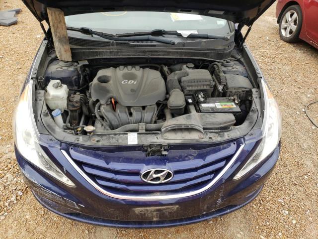 5NPEB4AC0BH187374 - 2011 HYUNDAI SONATA GLS BLUE photo 7