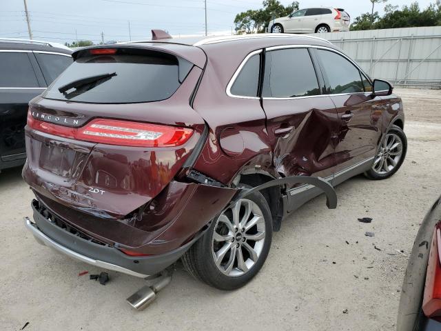 5LMCJ2C90HUL11053 - 2017 LINCOLN MKC SELECT BURGUNDY photo 4