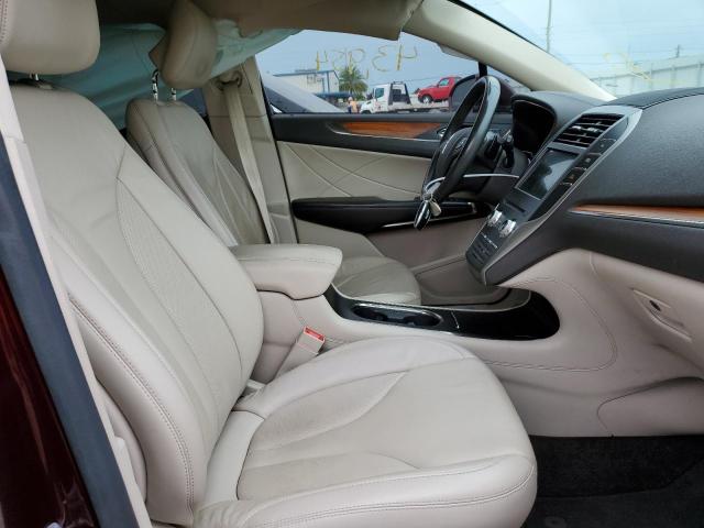 5LMCJ2C90HUL11053 - 2017 LINCOLN MKC SELECT ბურგუნდია ფოტო 5