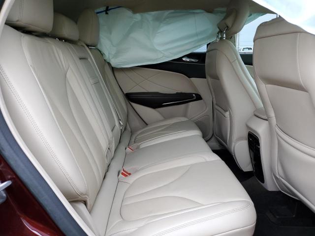 5LMCJ2C90HUL11053 - 2017 LINCOLN MKC SELECT ბურგუნდია ფოტო 6