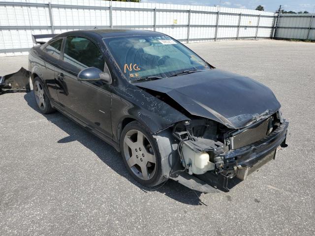 1G1AP12P657618091 - 2005 CHEVROLET COBALT SS BLACK photo 1