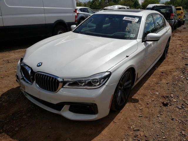 WBA7F2C52KB240204 - 2019 BMW ALPINA B7 WHITE photo 2