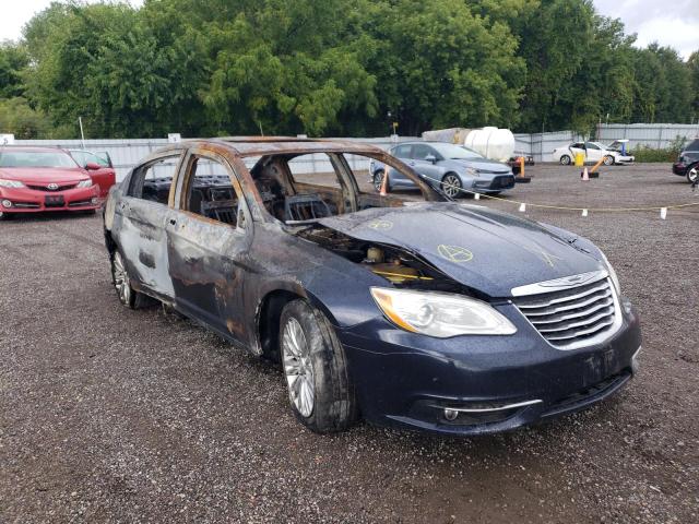 1C3CCBCG7CN170344 - 2012 CHRYSLER 200 LIMITE BLACK photo 1