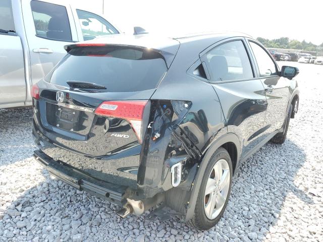 3CZRU6H58KM723474 - 2019 HONDA HR-V EX BLACK photo 4