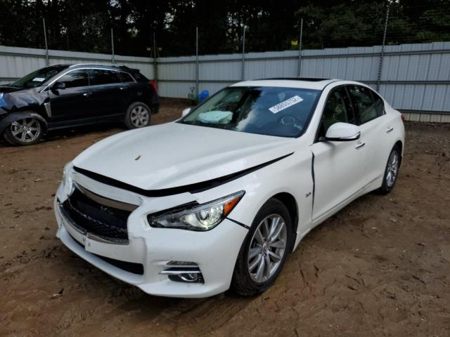 JN1EV7AP0HM732924 - 2017 INFINITI Q50 PREMIU WHITE photo 2