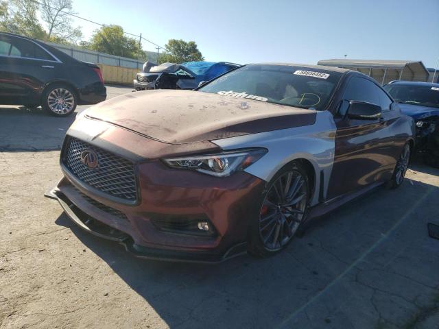 JN1FV7EL2HM701945 - 2017 INFINITI Q60 RED SP BURGUNDY photo 2